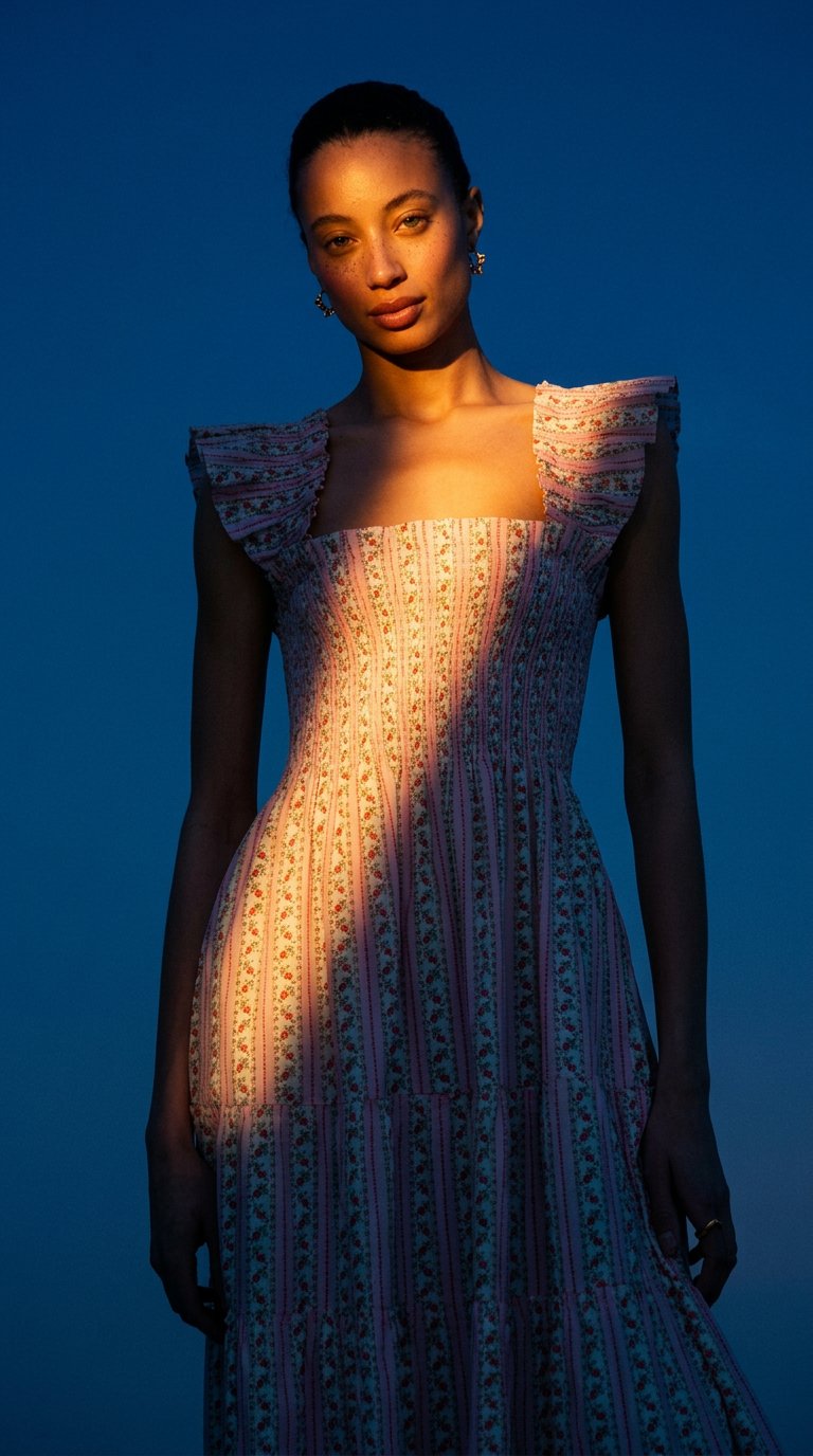 AI product shot of The Ellie Nap Dress