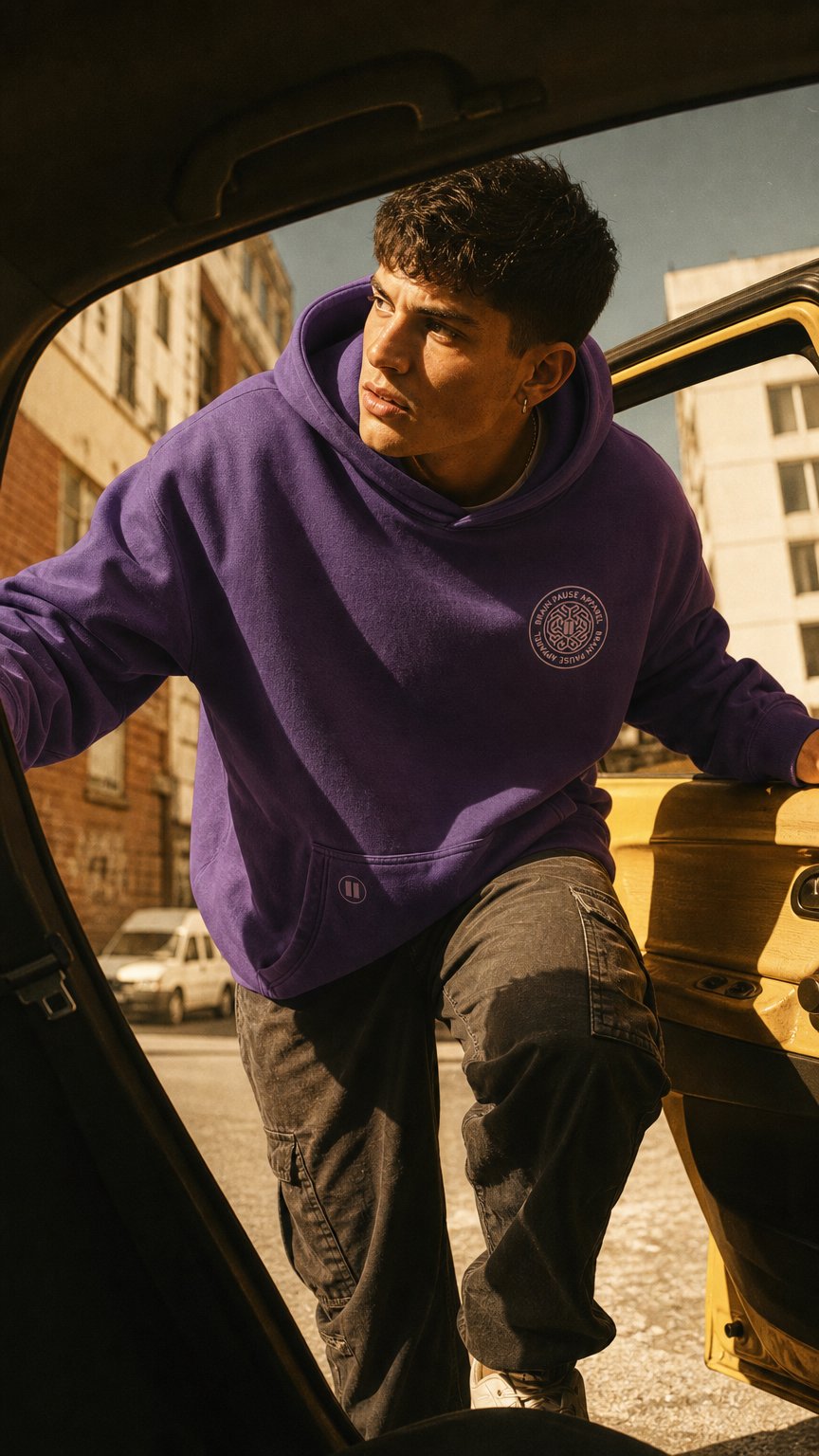 AI product shot of Purple Haze