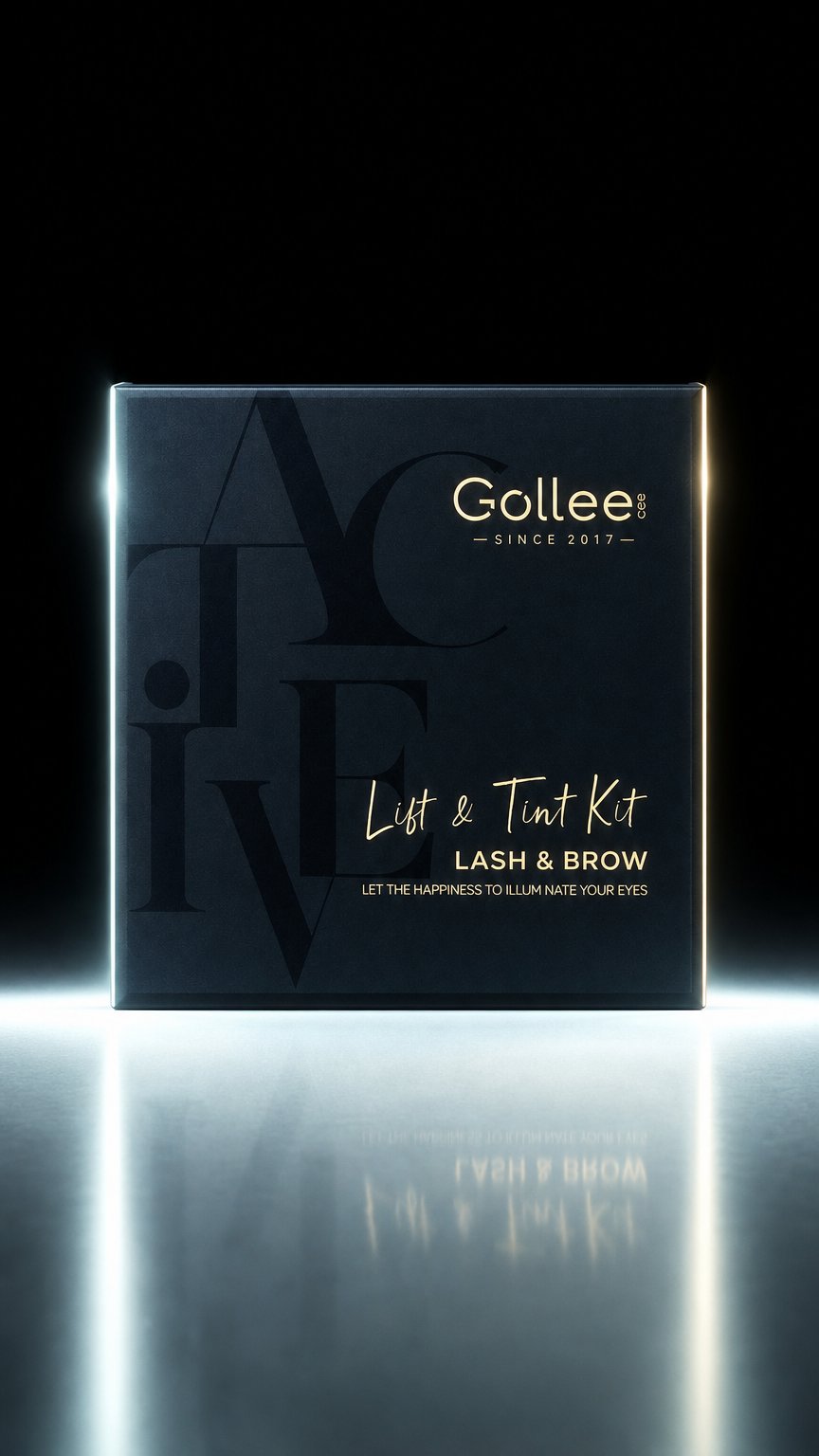 AI product shot of The Lash & Brow Lift Tint Kit