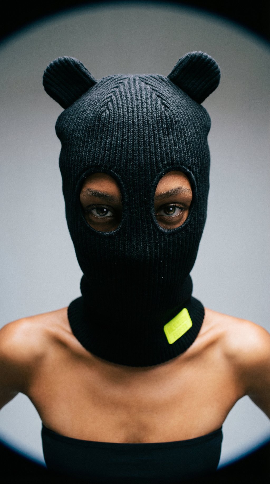 AI product shot of BEAST BALACLAVA - MOONLESS NIGHT