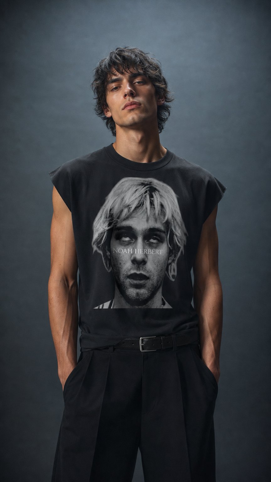 AI product shot of Cobain Tee