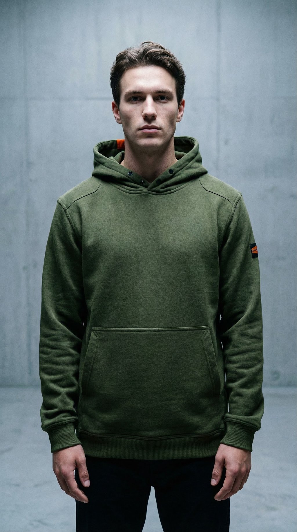 AI product shot of The Shevlin Hoodie