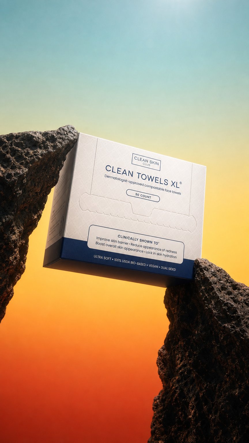 AI product shot of Clean Towels® Original XL