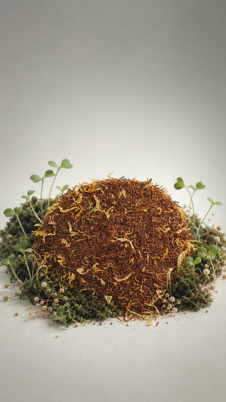 AI product shot of Georgia Peach Nectar Rooibos (Organic)