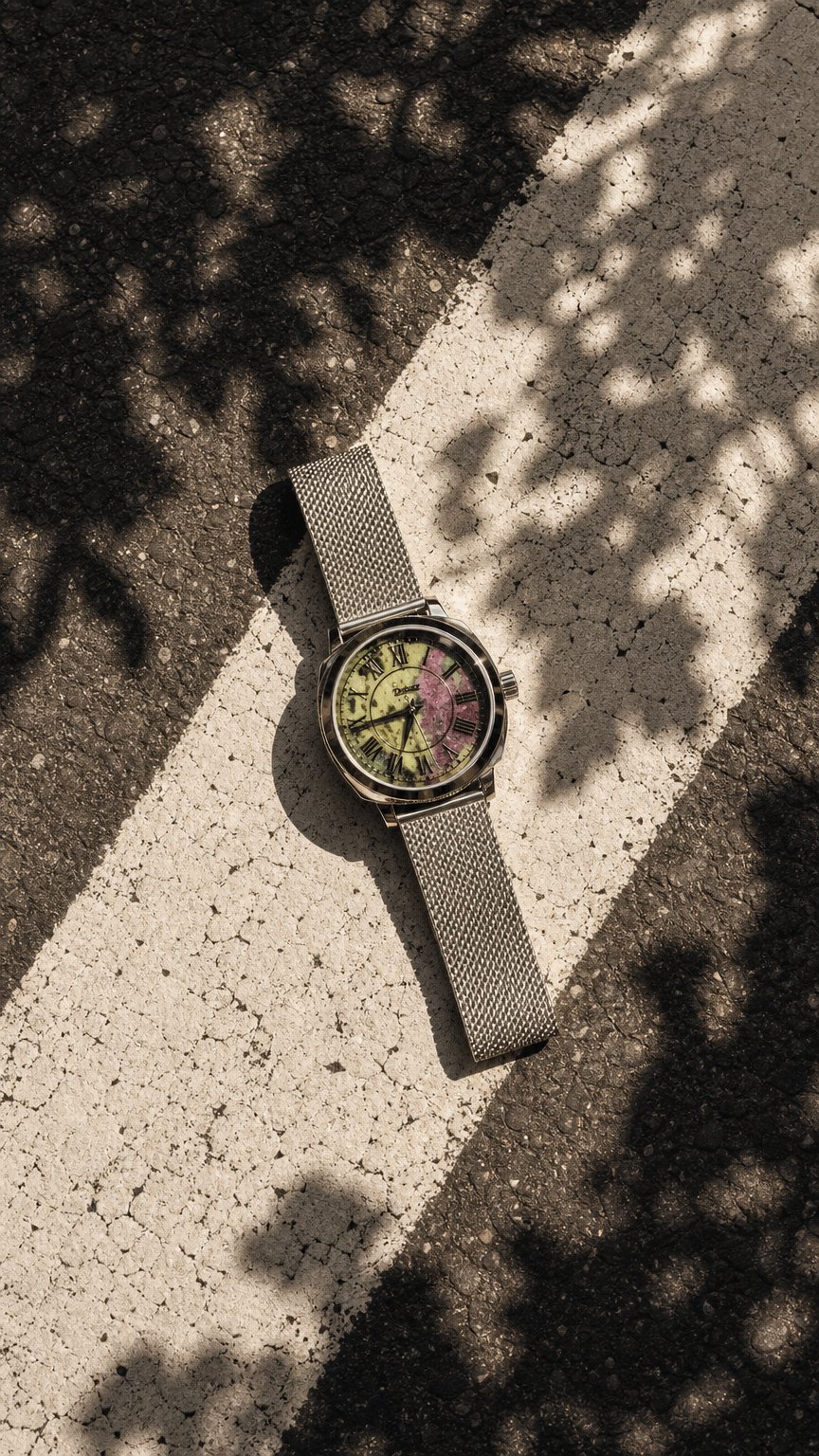 AI product shot of Stone Collection: Ruby Zoisite