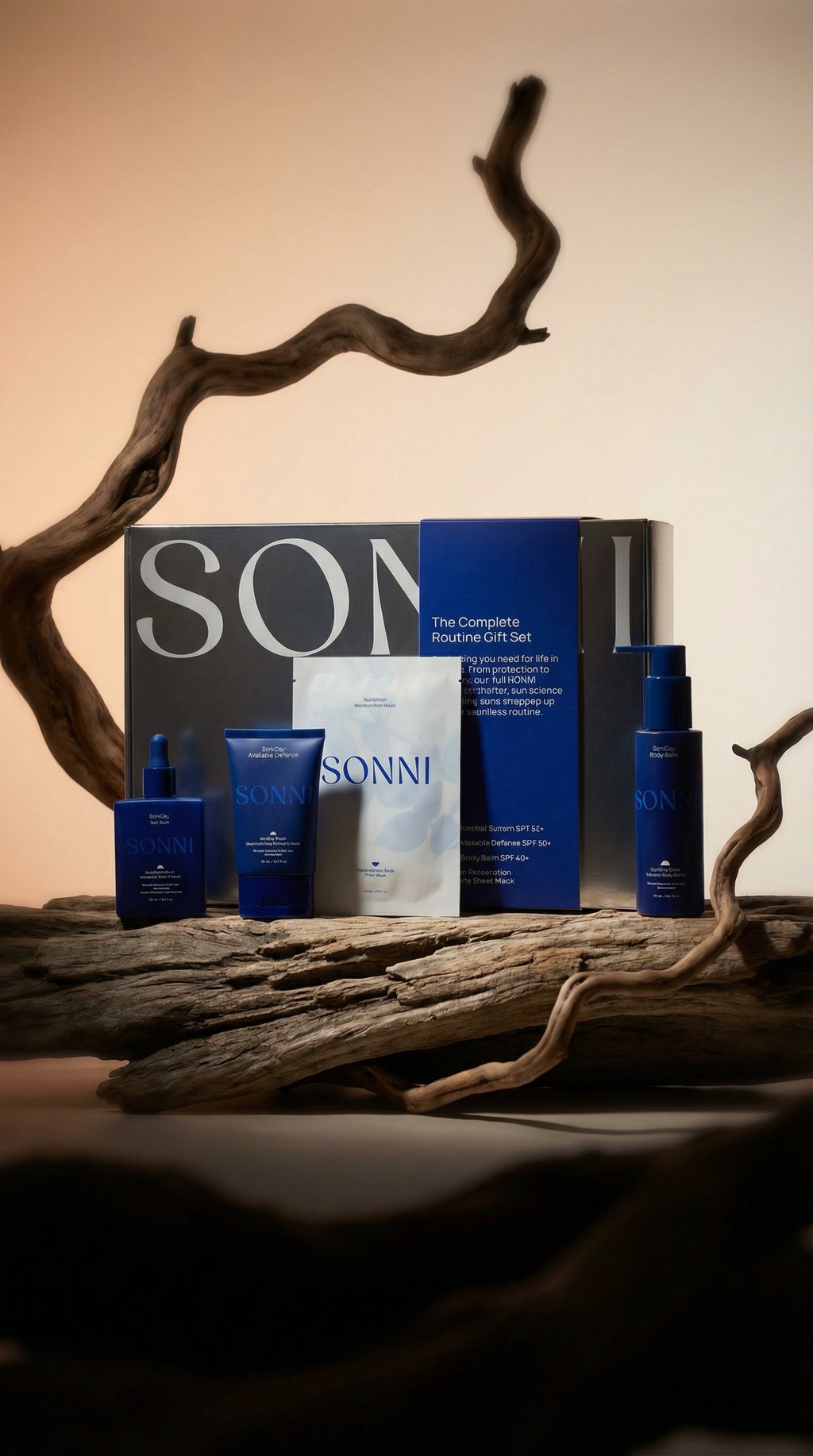AI product shot of The Complete Routine Gift Set