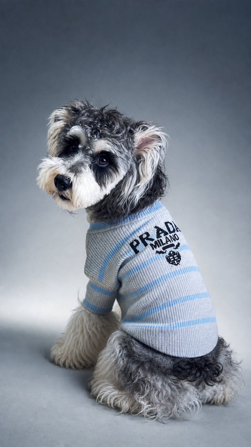 AI product shot of PAWDA KNIT JUMPER