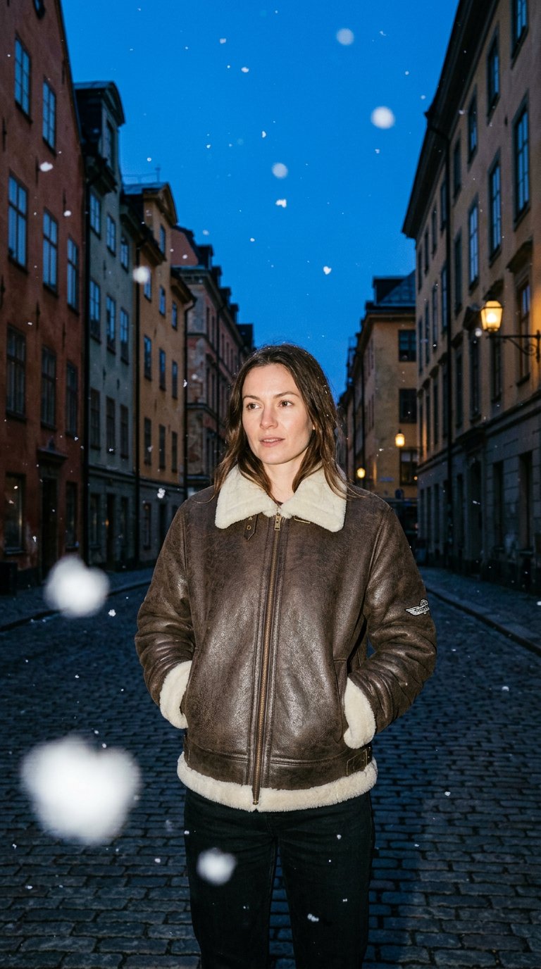 AI product shot of The Flying Jacket