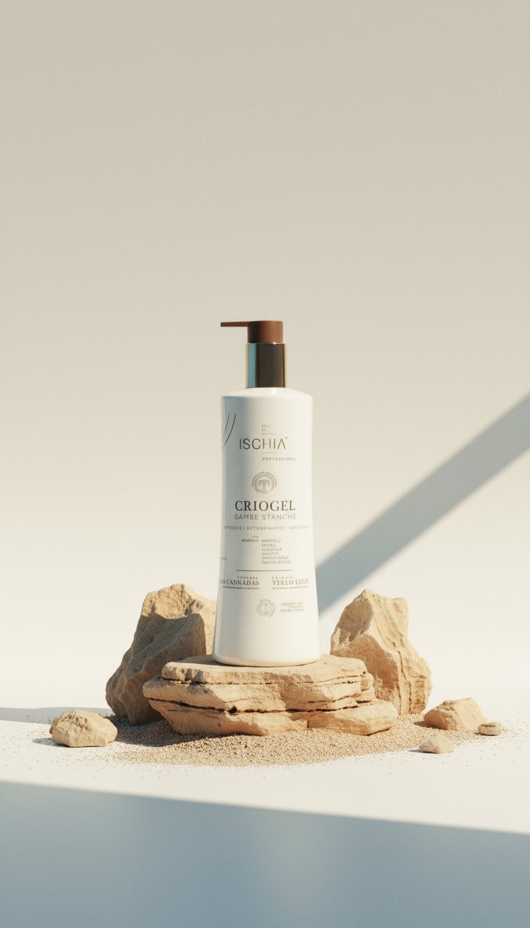 AI product shot of Cryogel Tired Legs
