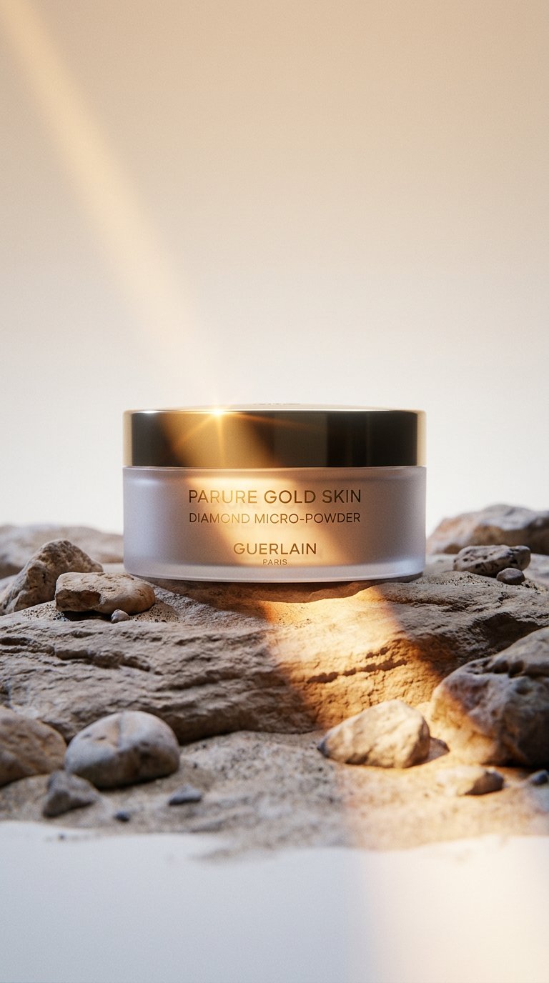 AI product shot of Parure Gold Skin Diamond Micro-Powder
