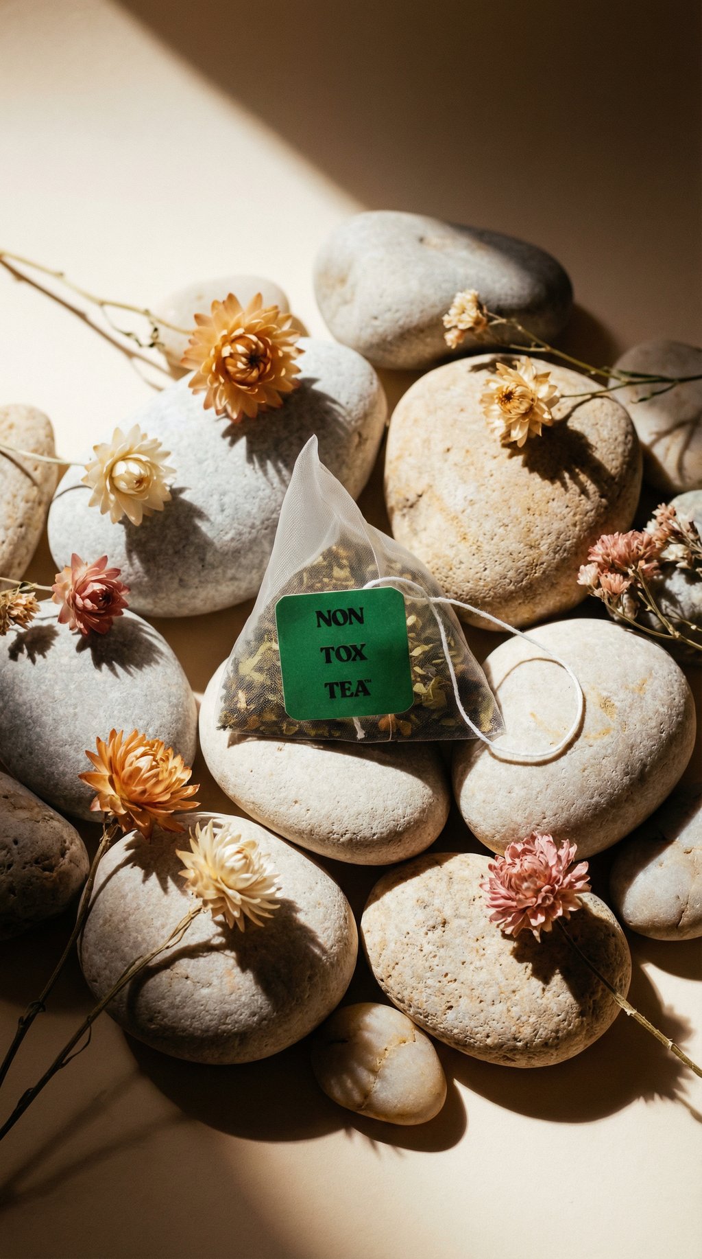 AI product shot of NON TOX TEA™ GREEN ENERGY