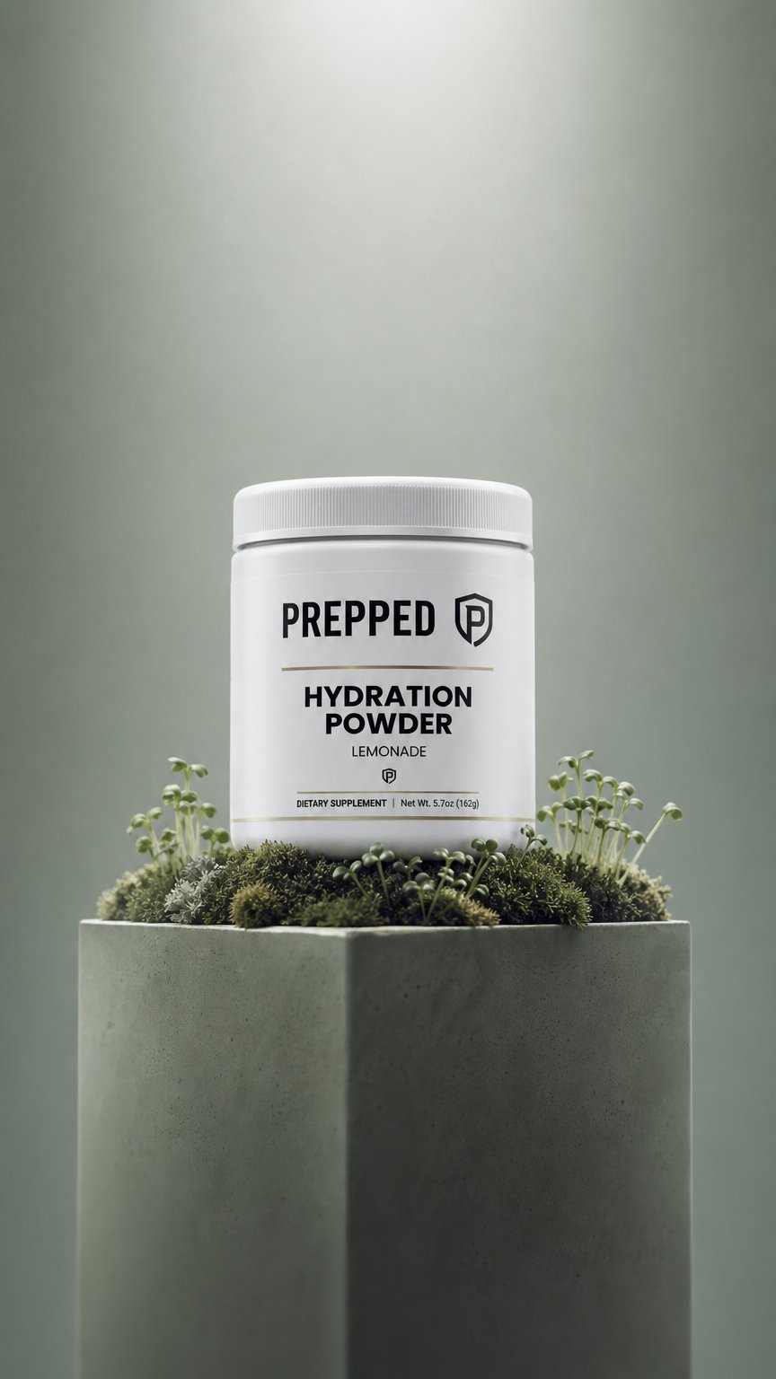 AI product shot of PREPPED PERFORMANCE PACK
