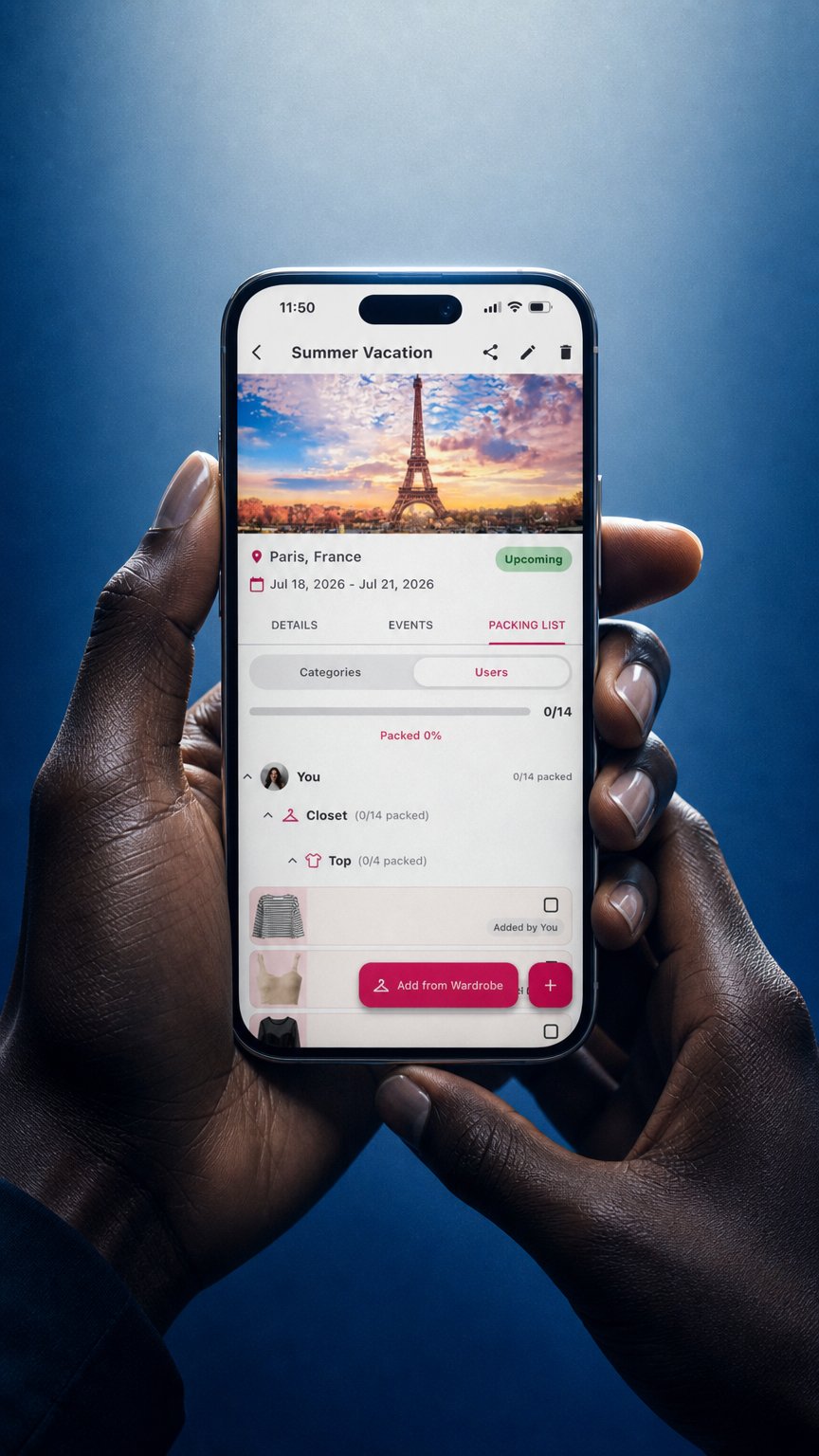 AI product shot of Alamoda: AI-Powered Digital Wardrobe & Fashion Assistant