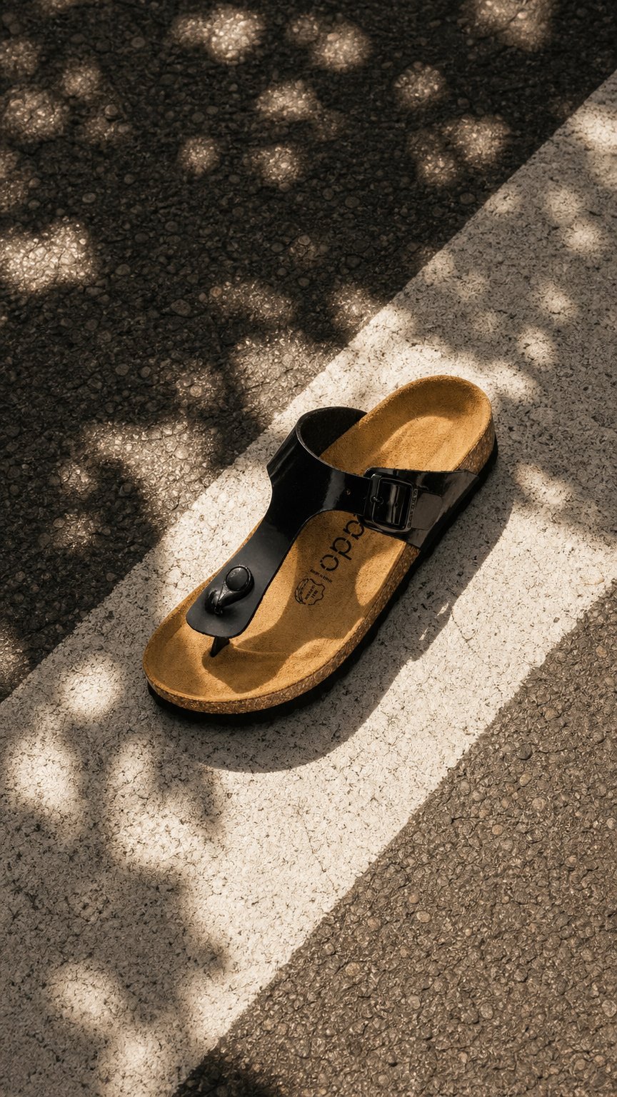 AI product shot of Kos Lack Schwarz