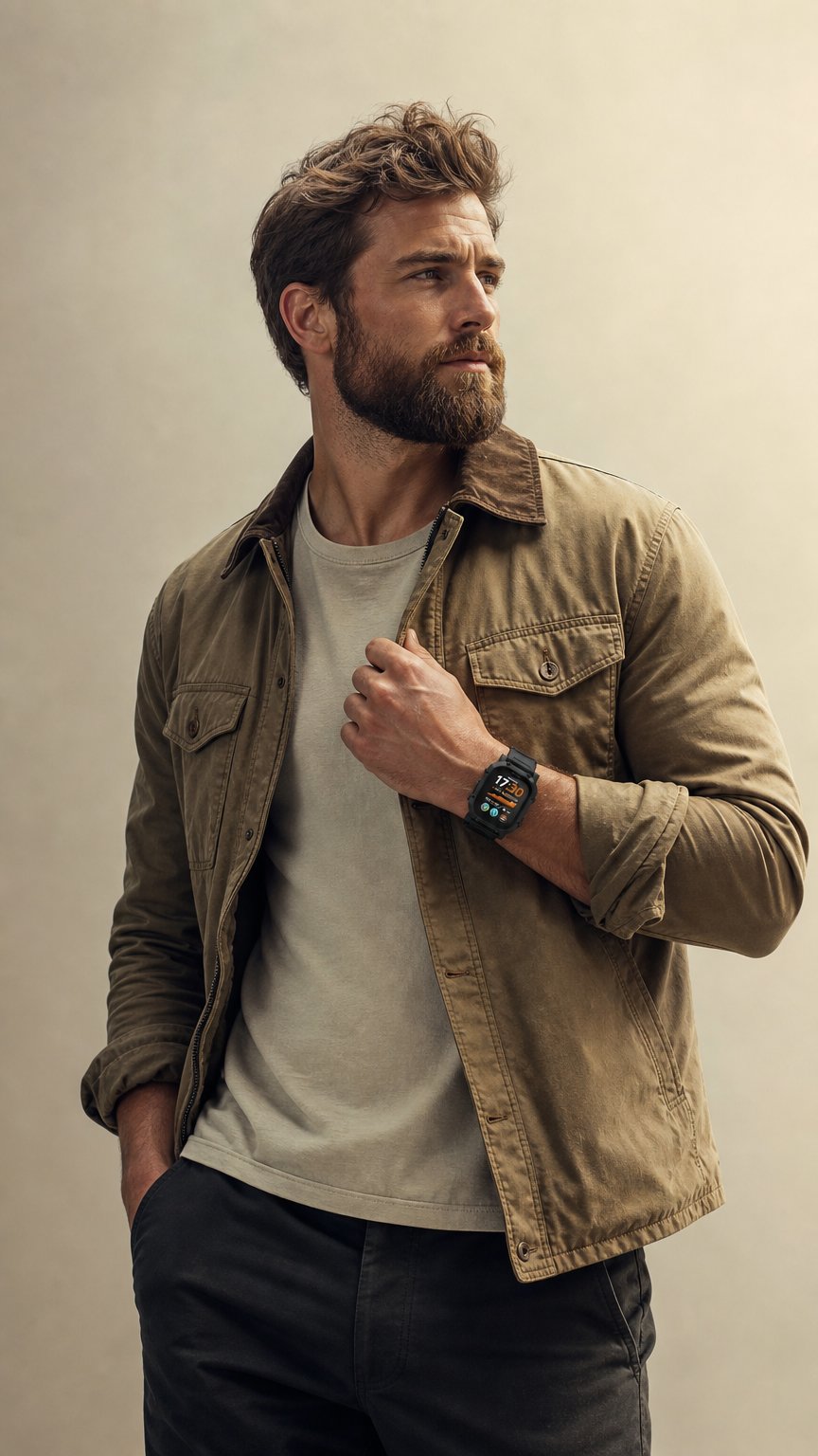 AI product shot of RECKON Smartwatch - Early Access