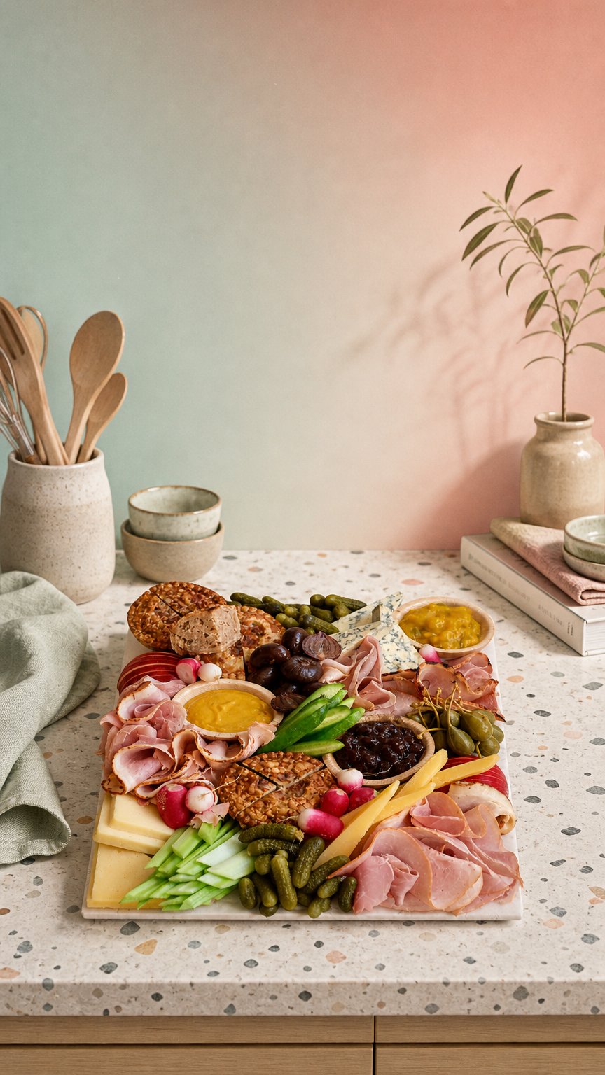 AI product shot of The Ploughman's Platter