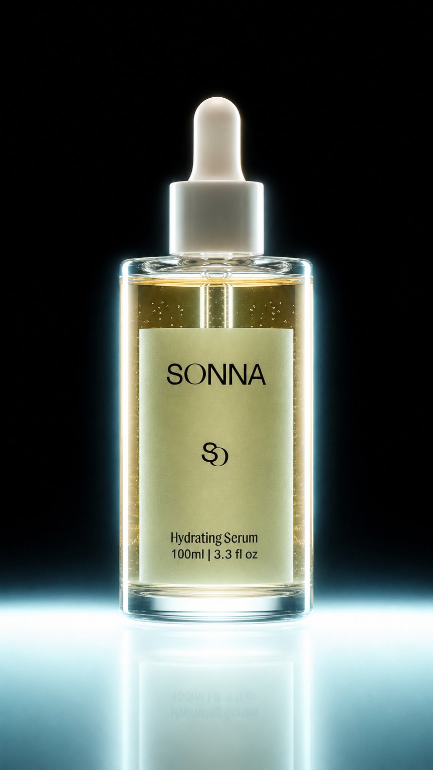 AI product shot of Sonna Skin Hydrating Serum
