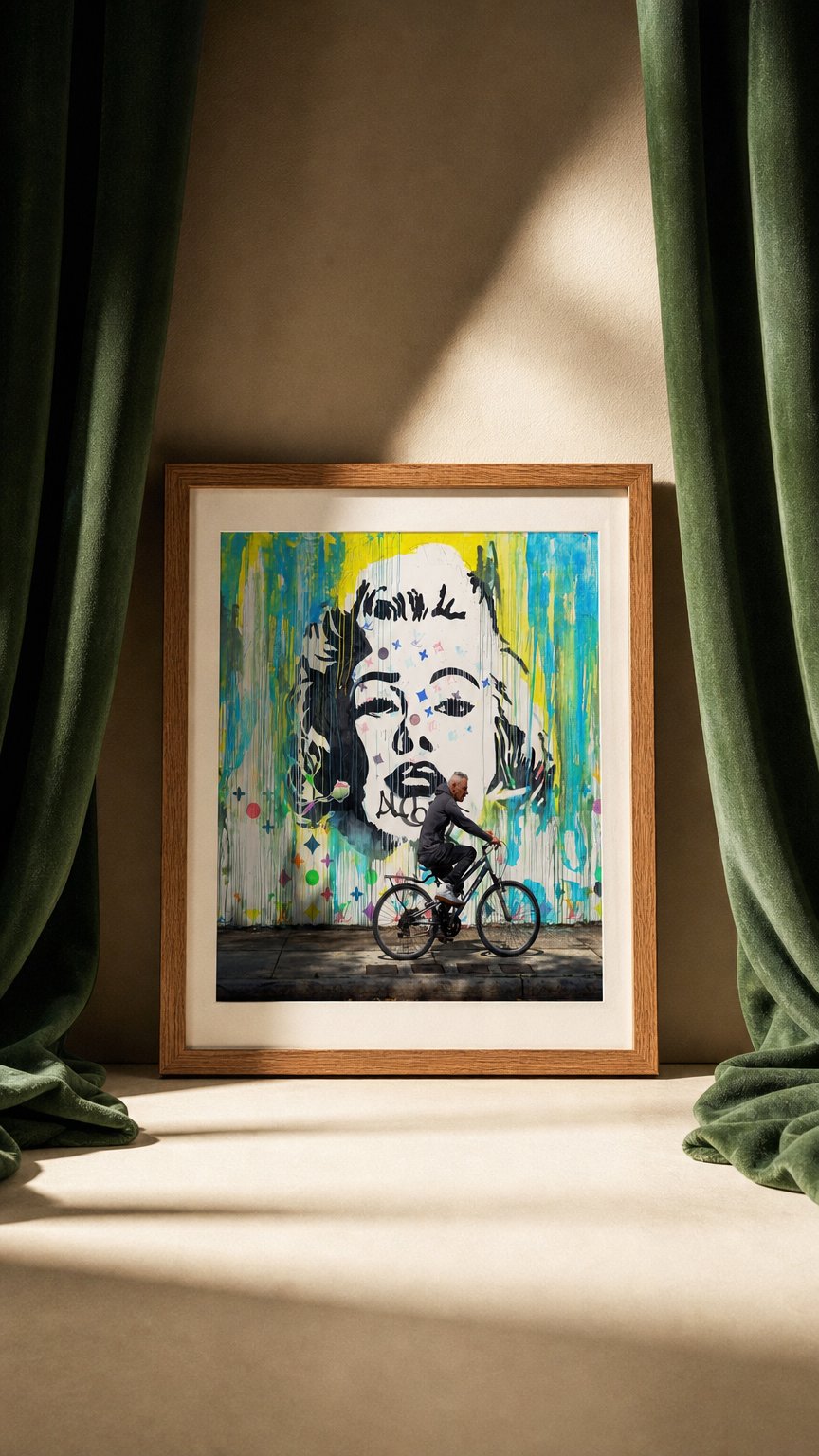 AI product shot of DOPEPICS : 0042 : Marilyn In Miami