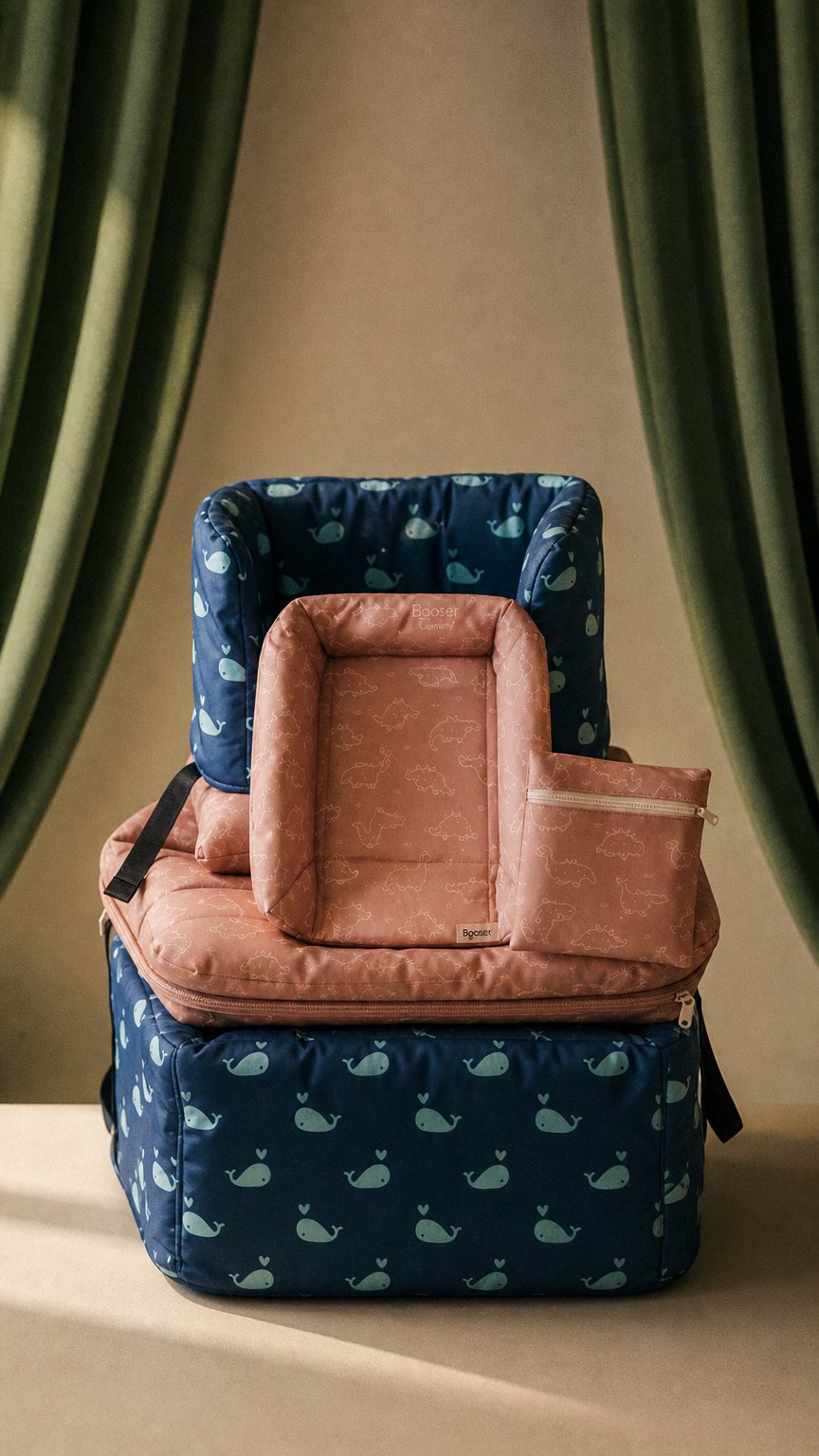 AI product shot of Kid's Universal Booster Seat Cover