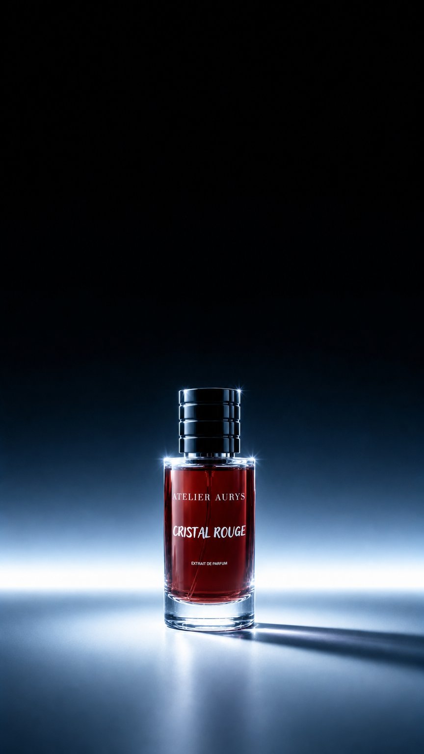 AI product shot of Cristal Rouge