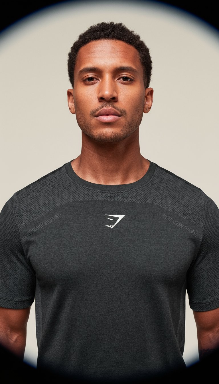 AI product shot of Lightweight Seamless T-Shirt