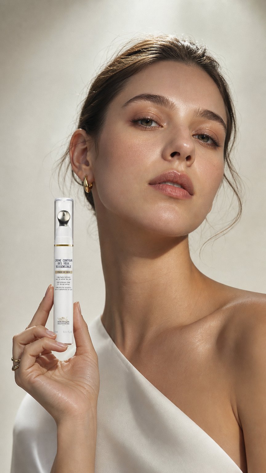 AI product shot of Creme Contour Des Yeux Biosensible
