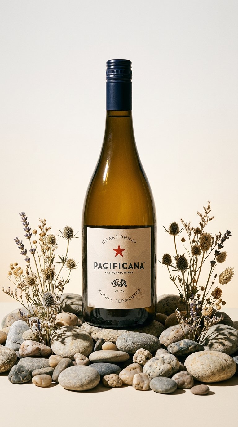 AI product shot of 2022 Pacificana® Chardonnay