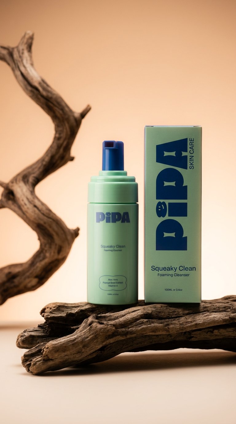 AI product shot of Squeaky Clean