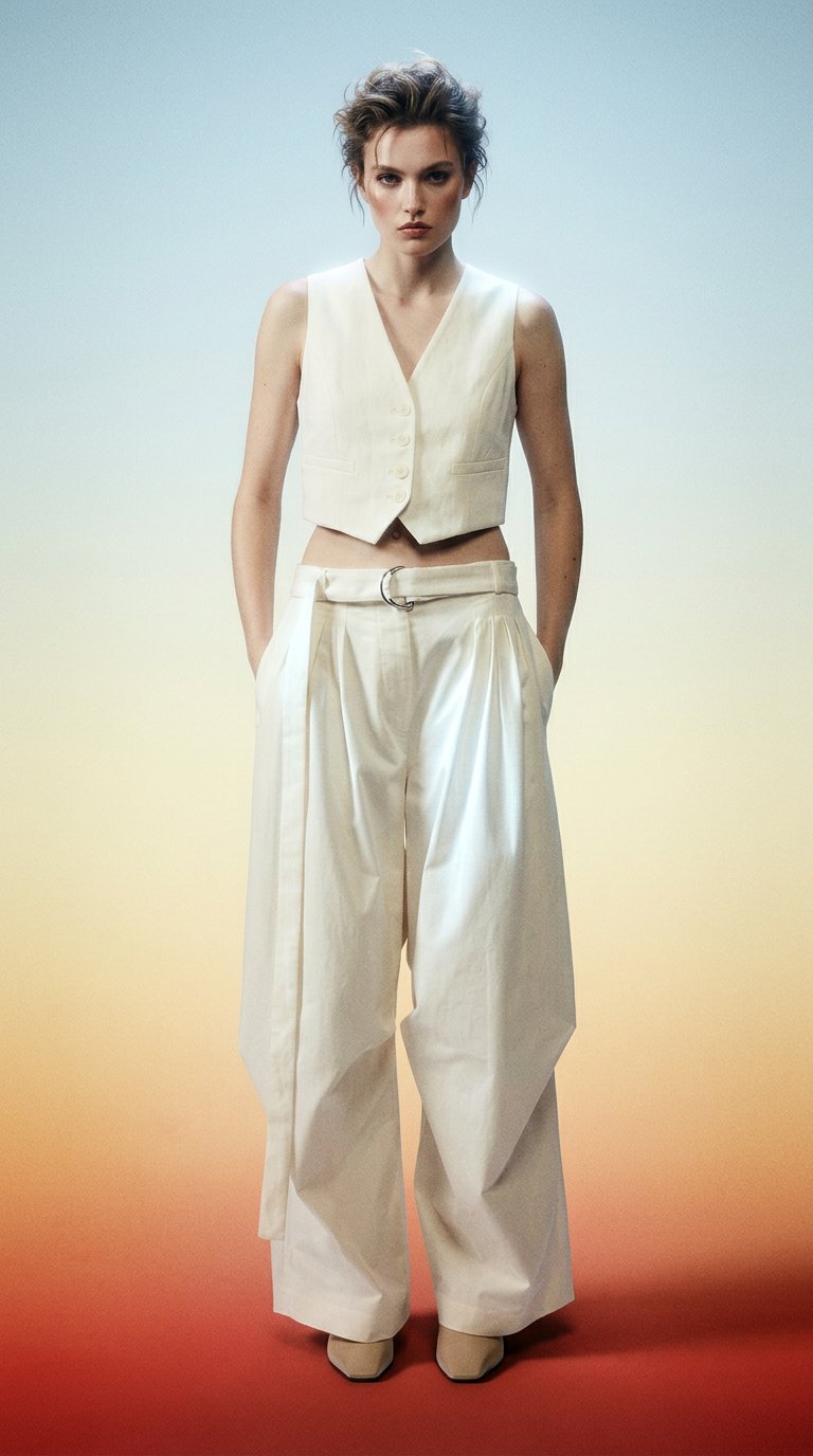 AI product shot of Darvik Trousers