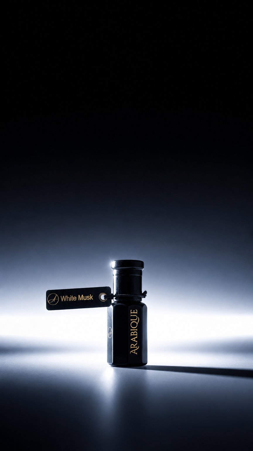 AI product shot of White Musk
