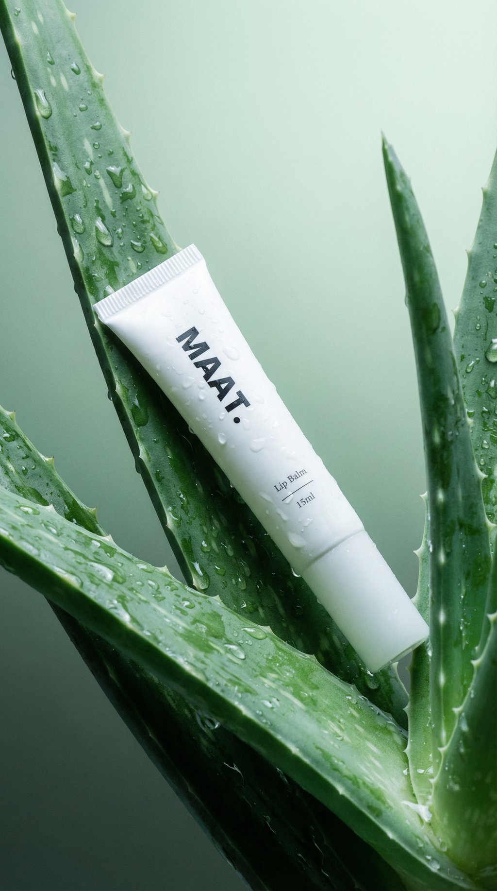 AI product shot of Vanilla Lip Balm 15ml