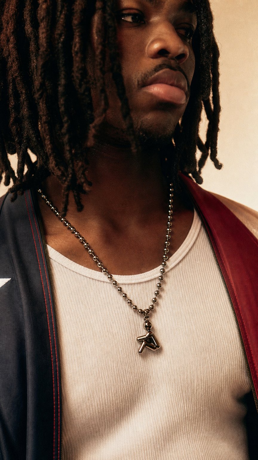AI product shot of ARMY MAN CHAIN