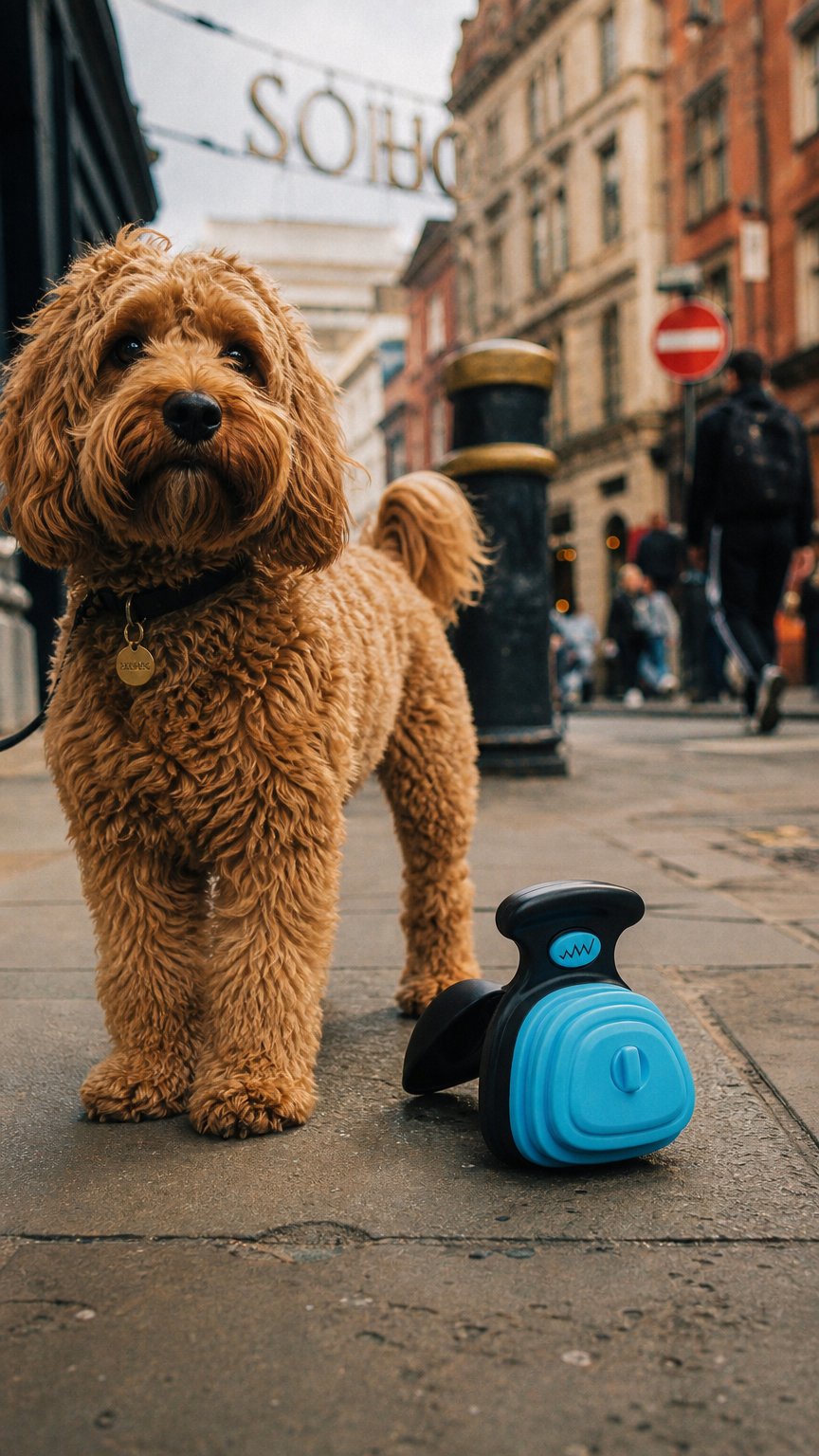 AI product shot of Dog Waste Poop Picker Tool