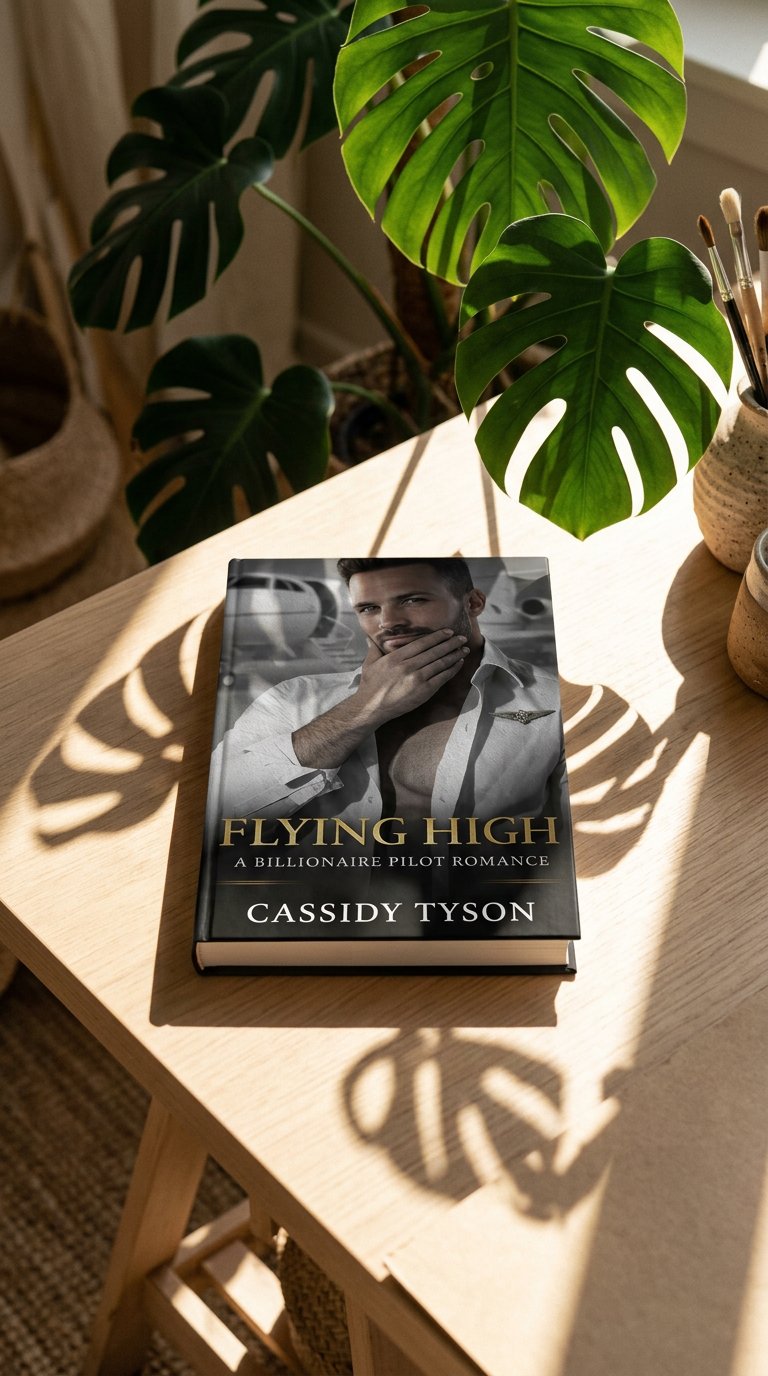 AI product shot of Flying High: A Billionaire Pilot Romance