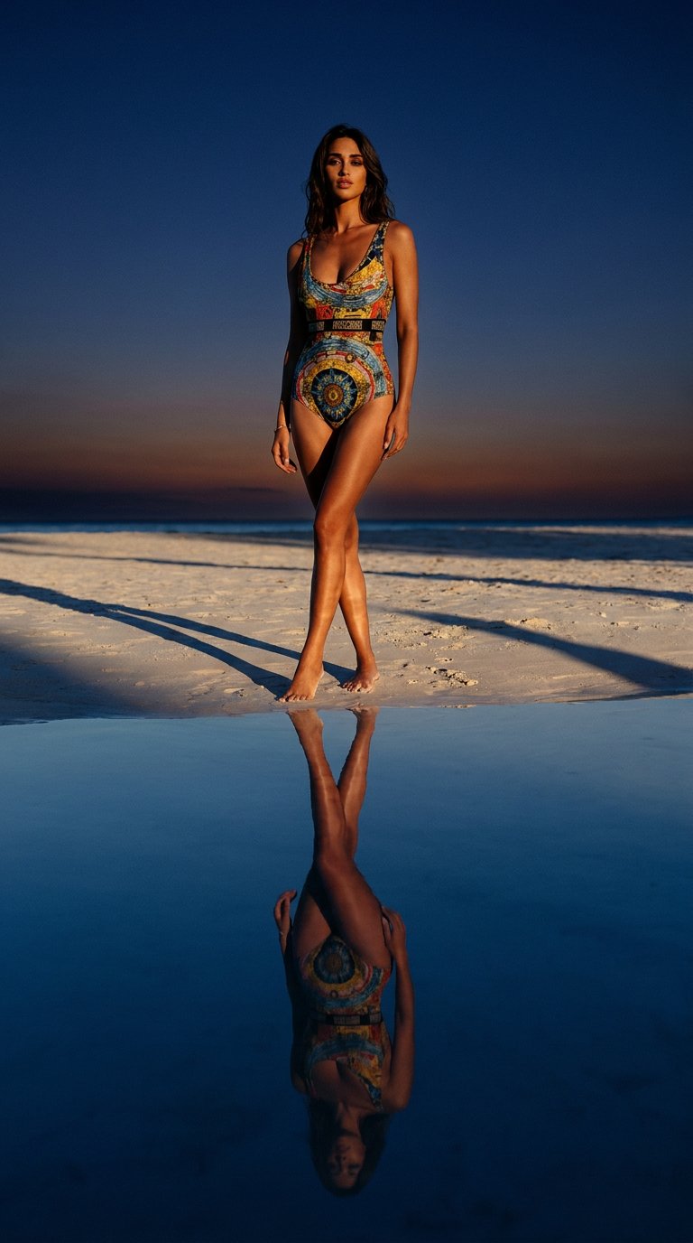 AI product shot of MAILLOT/LINGERIE