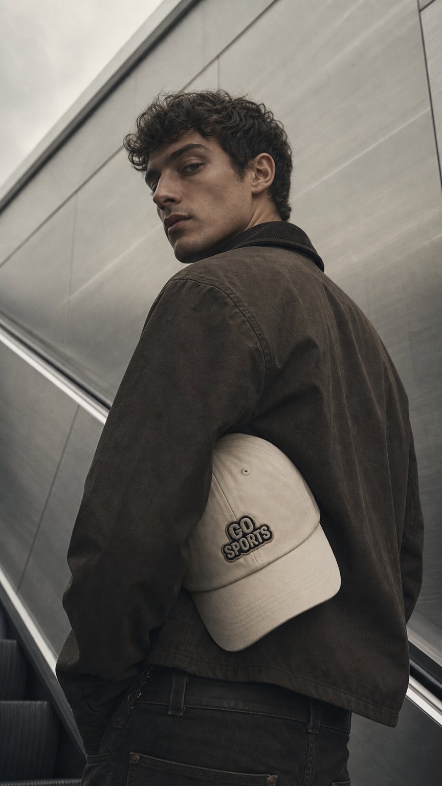 AI product shot of Go Sports! Hat