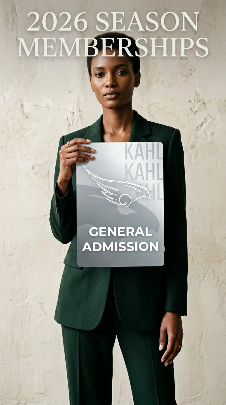 AI product shot of 2026 SEASON MEMBERSHIPS