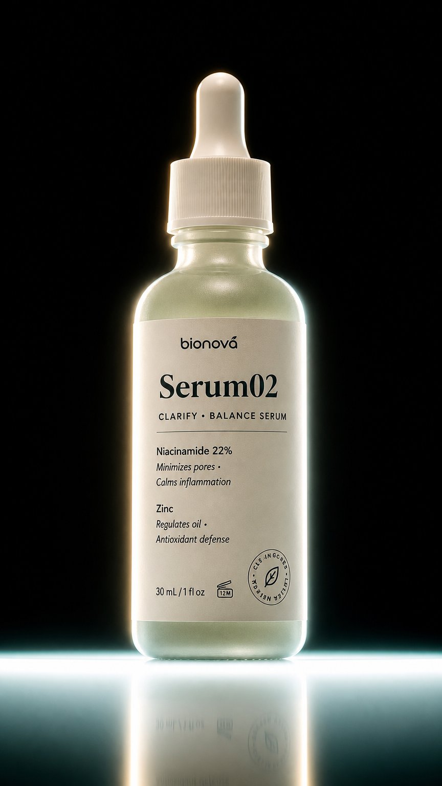 AI product shot of bionová