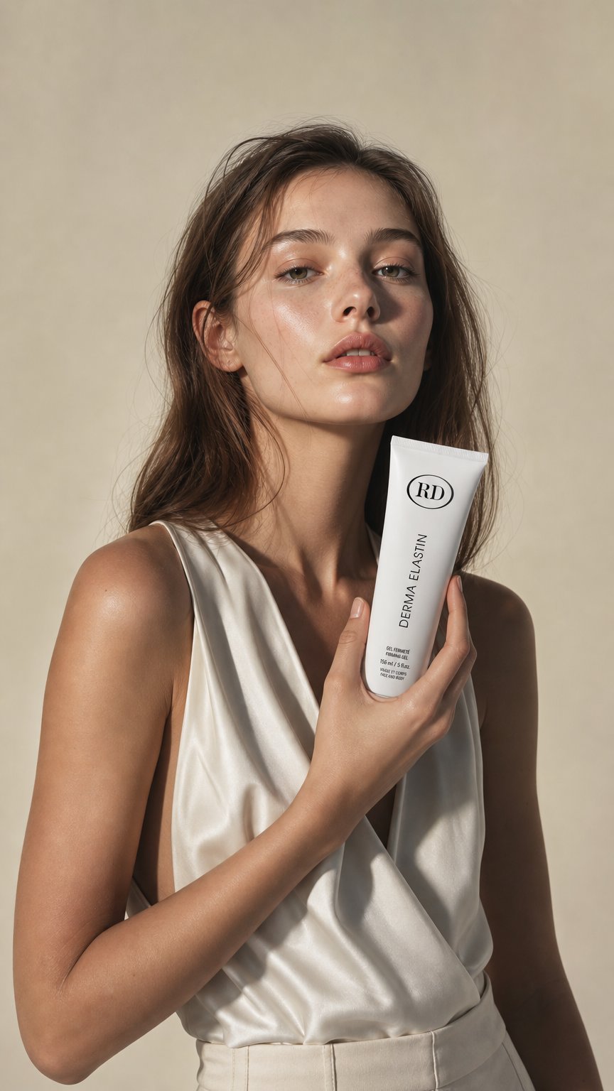 AI product shot of Gel Fermeté Derma Elastin