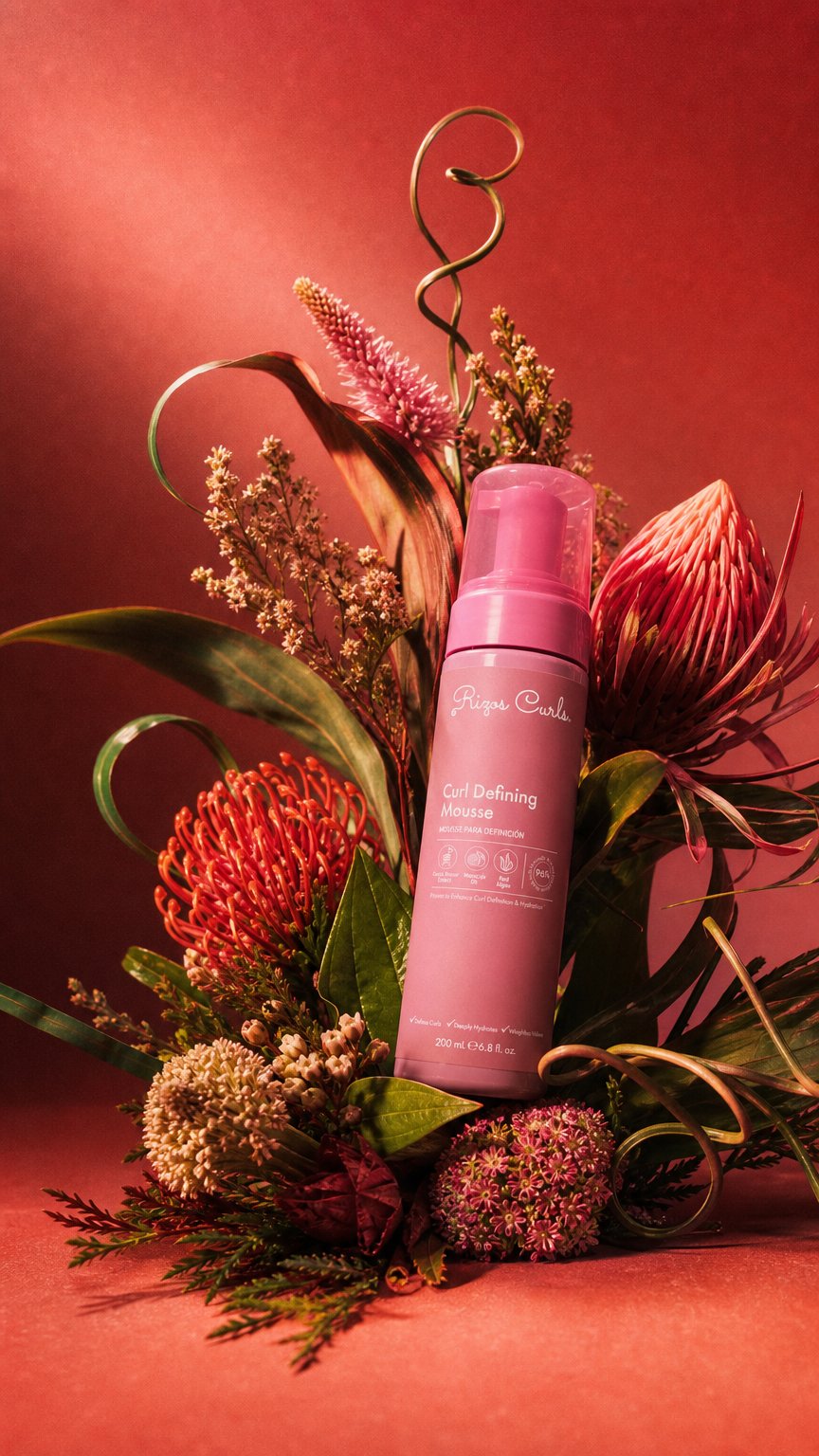 AI product shot of Curl Defining Mousse