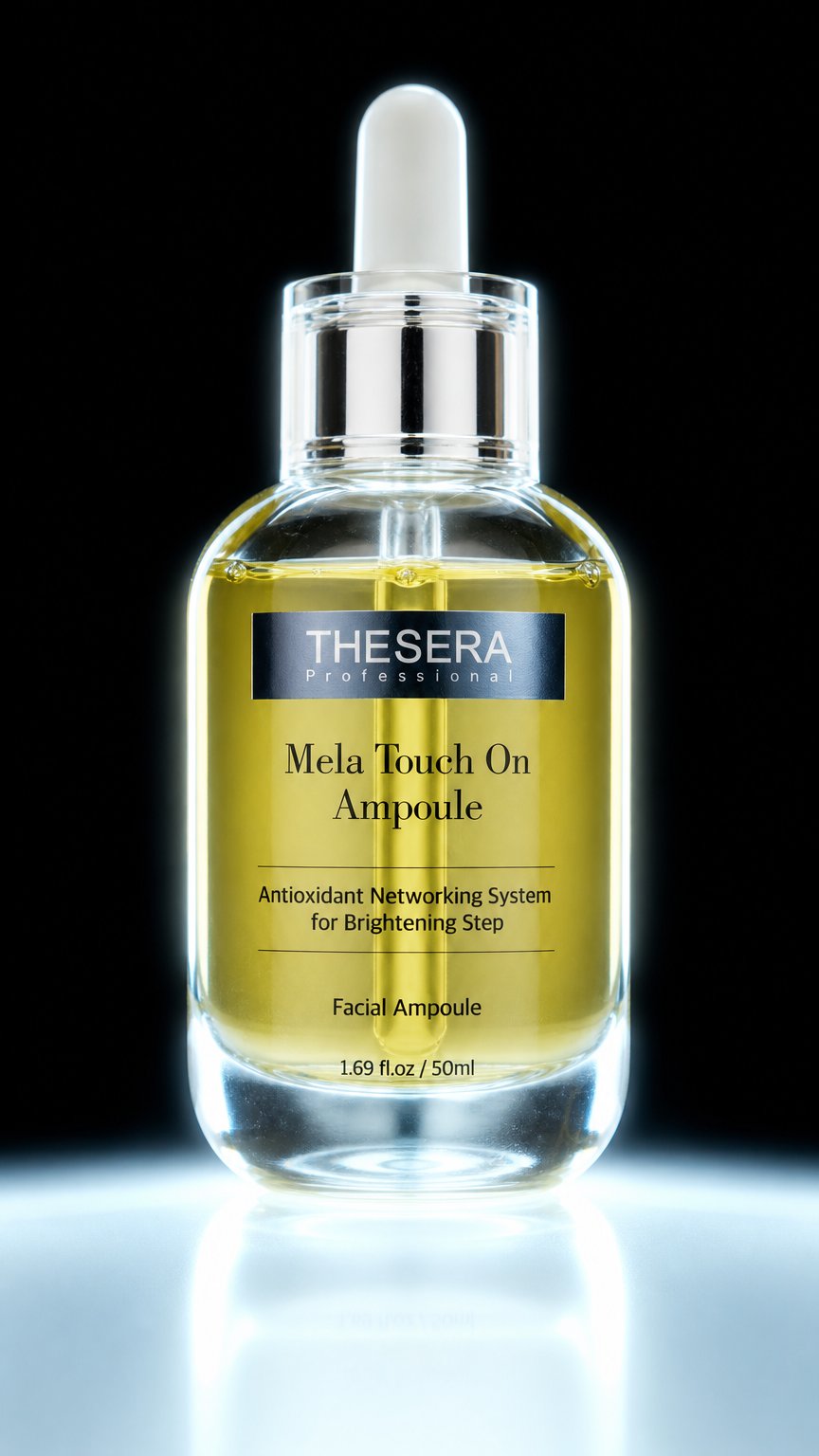 AI product shot of Thesera Mela Touch On Ampoule