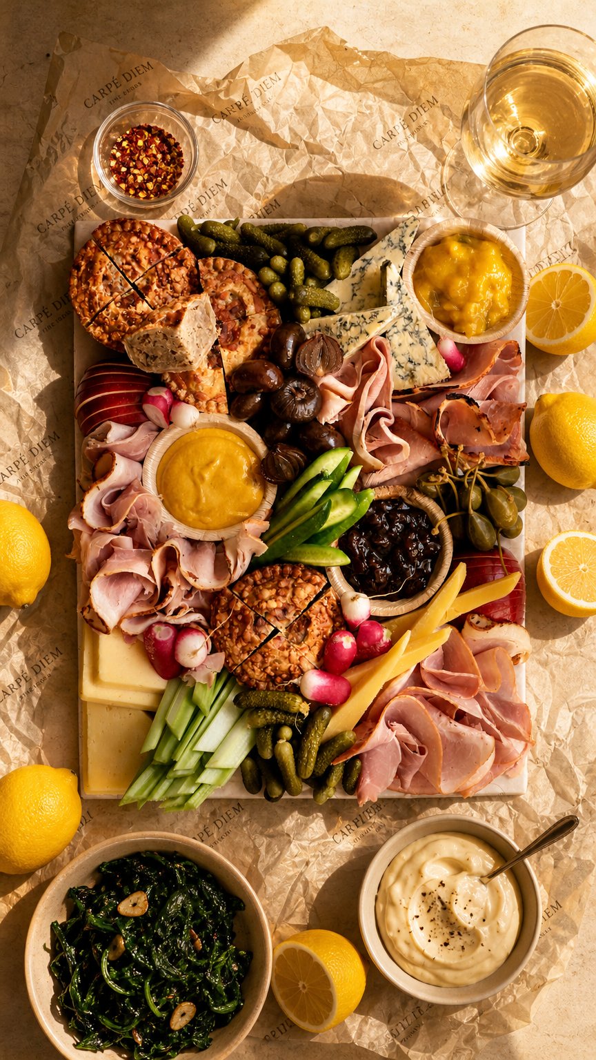 AI product shot of The Ploughman's Platter