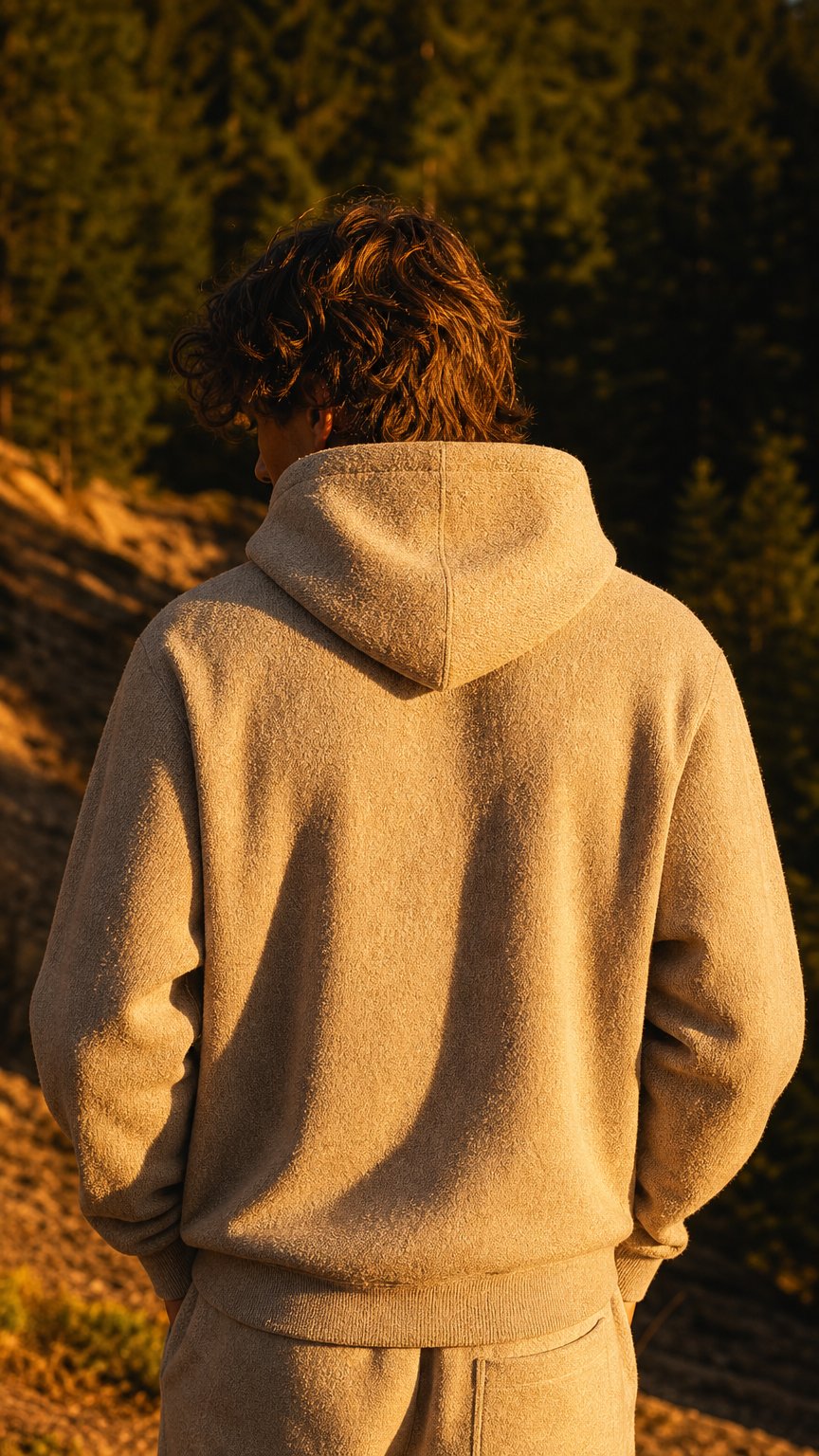 AI product shot of Oat lounge set