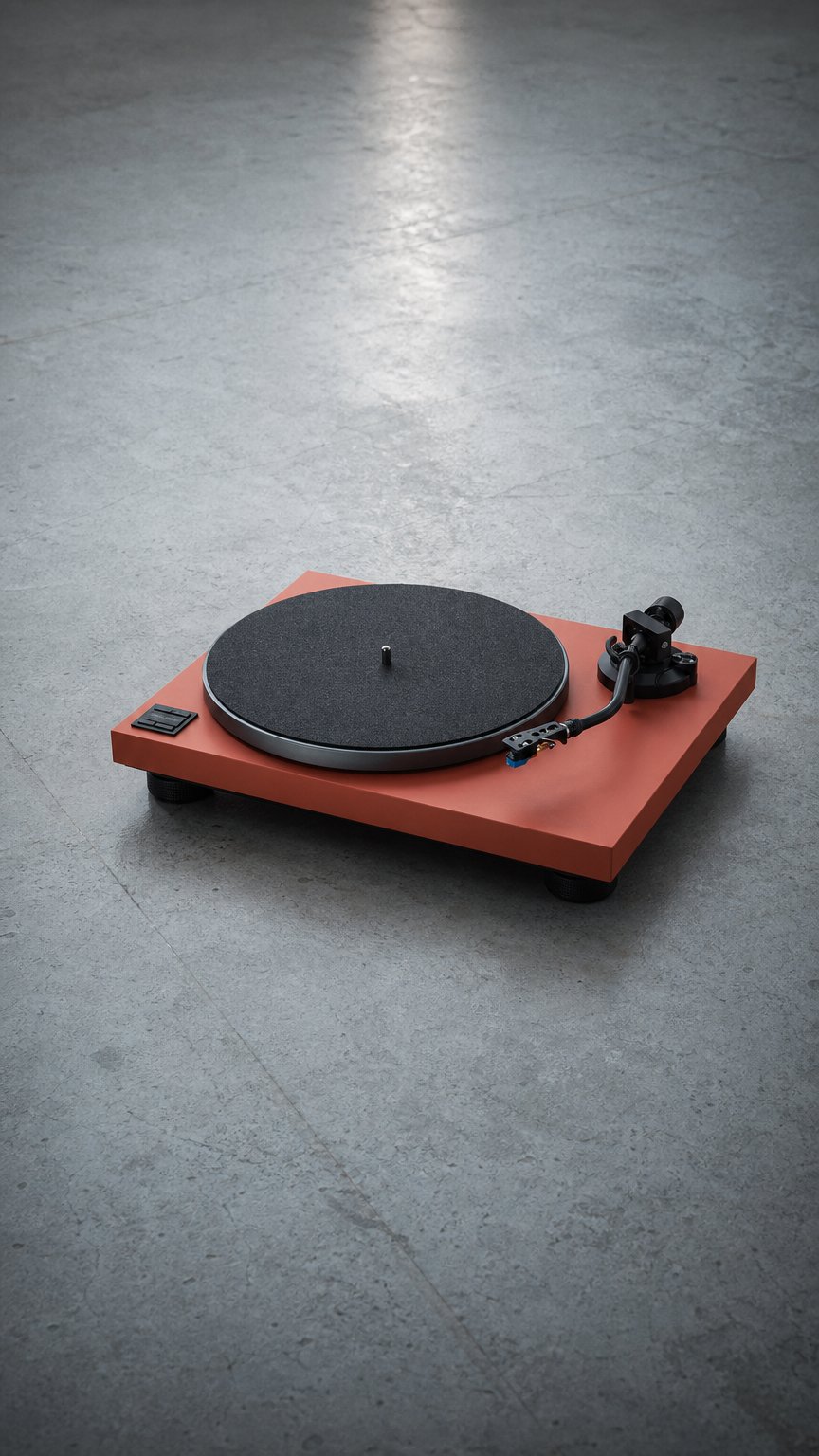 AI product shot of TECHNICS SL-40CBT Turntable