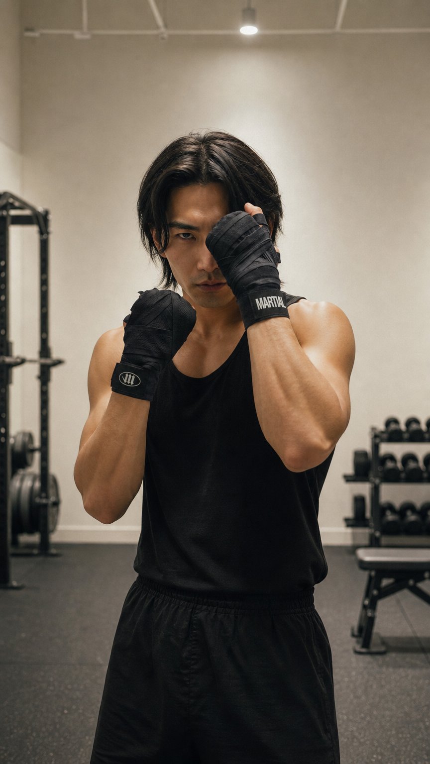 AI product shot of Jacquard Hand Wraps - Pair