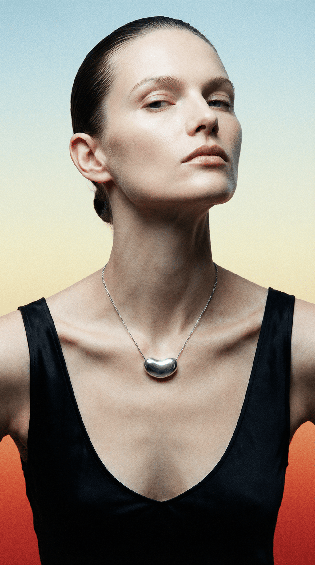 AI product shot of Pebble Necklace