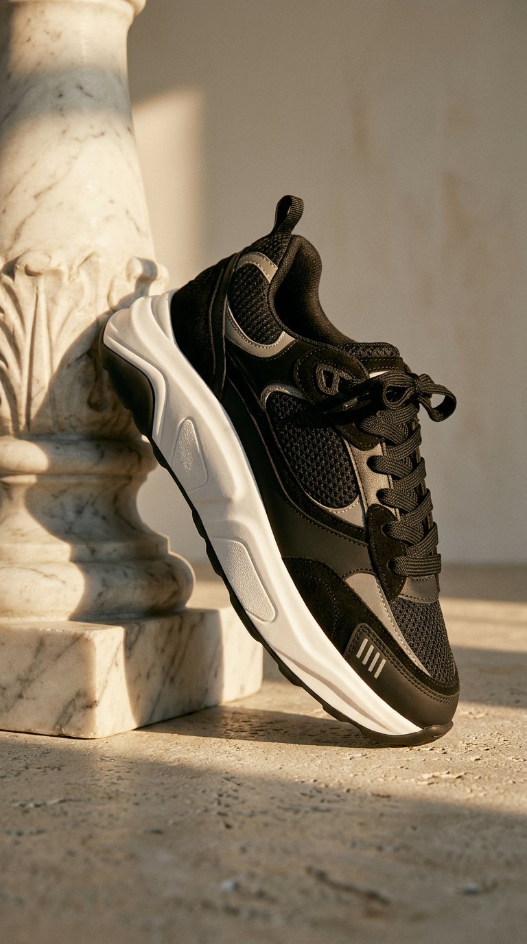 AI product shot of Flow Runner in Black