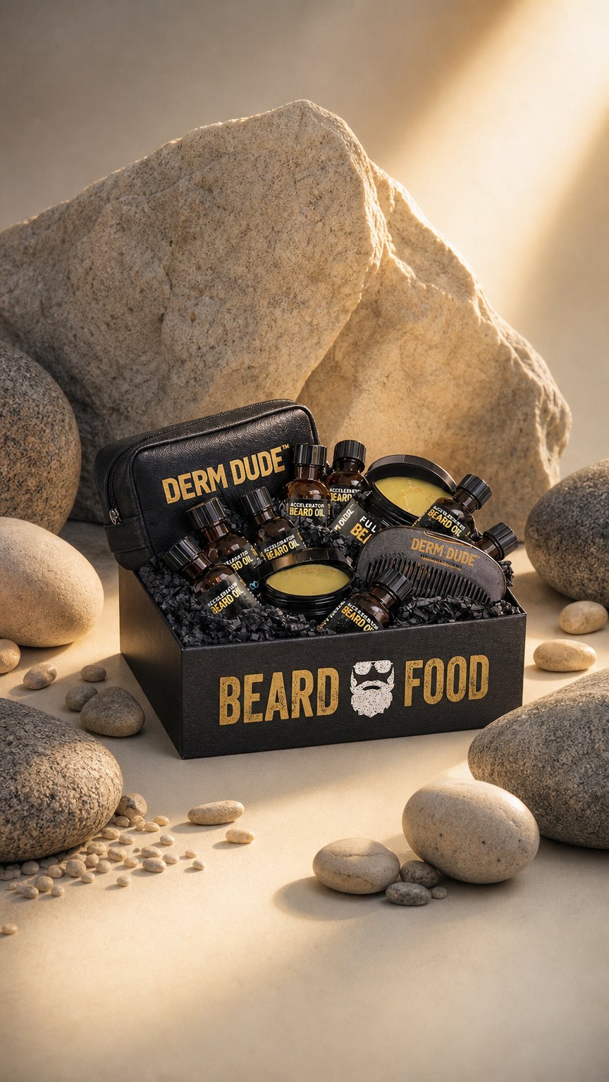 AI product shot of Beard Food Box - Special Edition