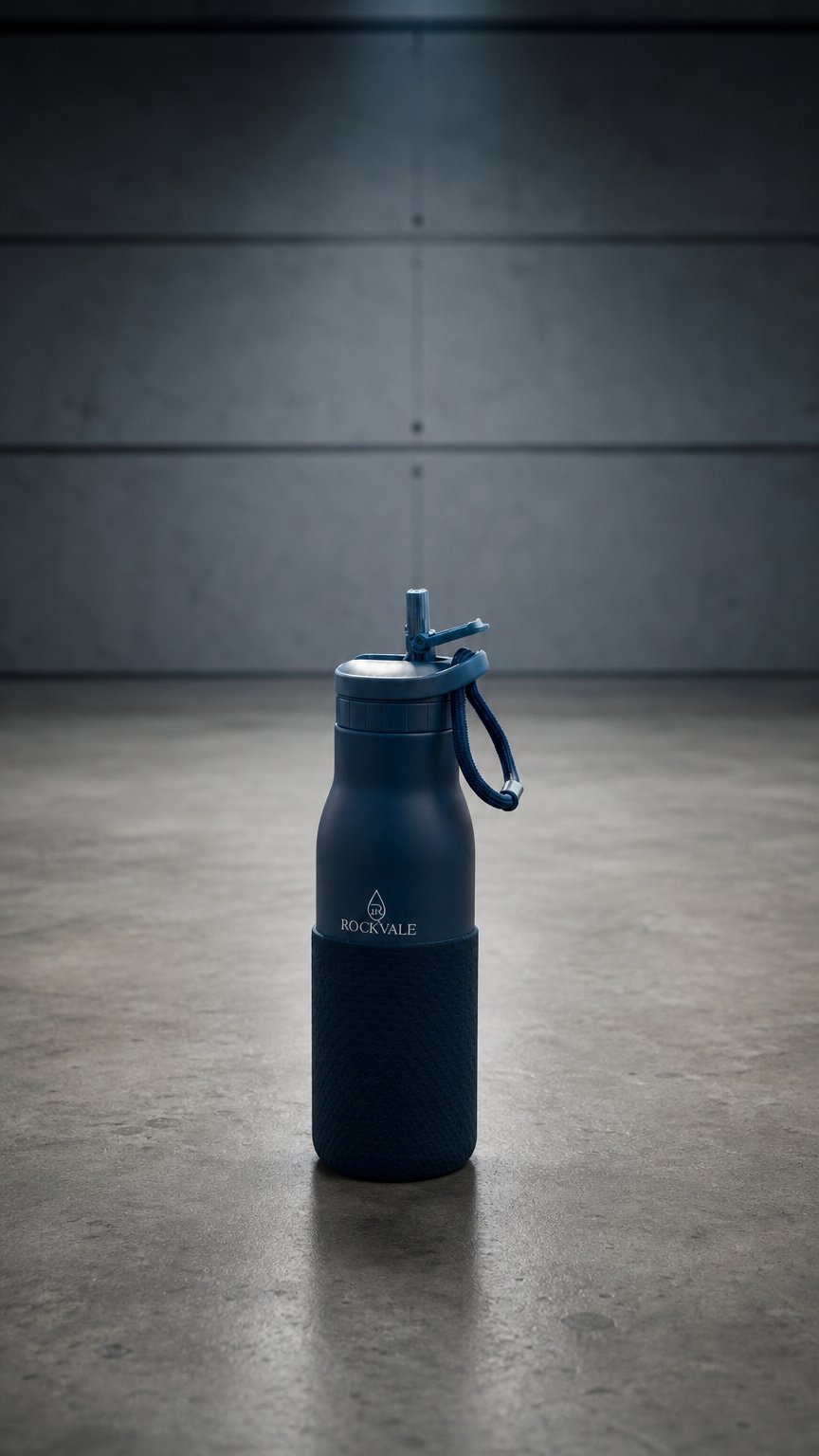 AI product shot of Simply Navy 500ml Bottle