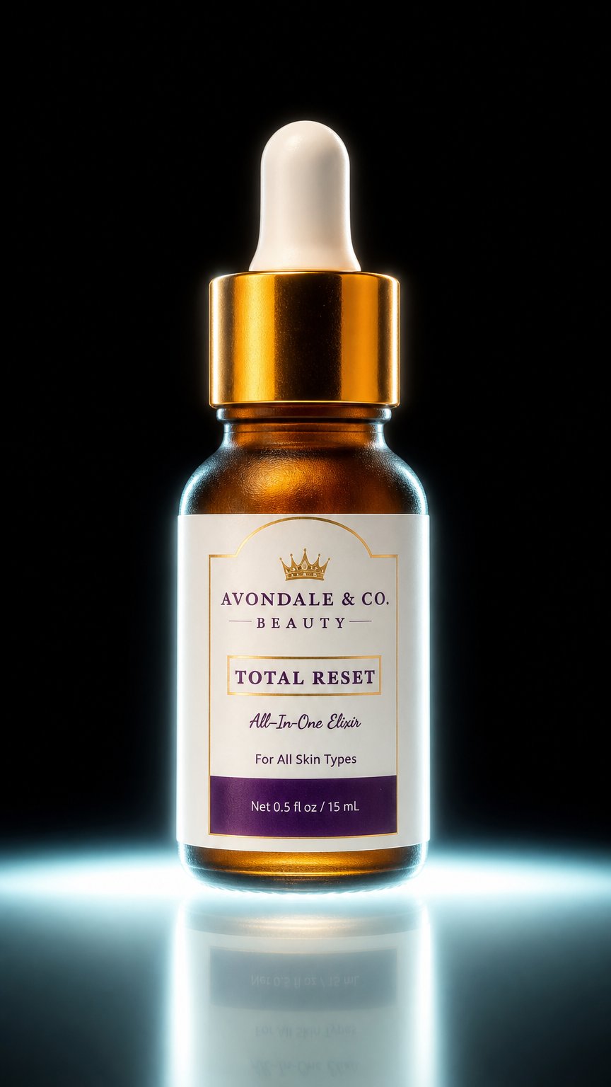 AI product shot of Total Reset All-In-One Elixir